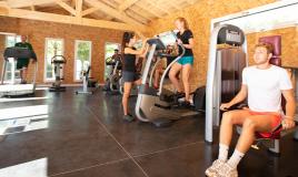 Salle de sport au camping Mimizan Plage