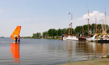 Voile camping de Lauwersoog aux Pays-Bas